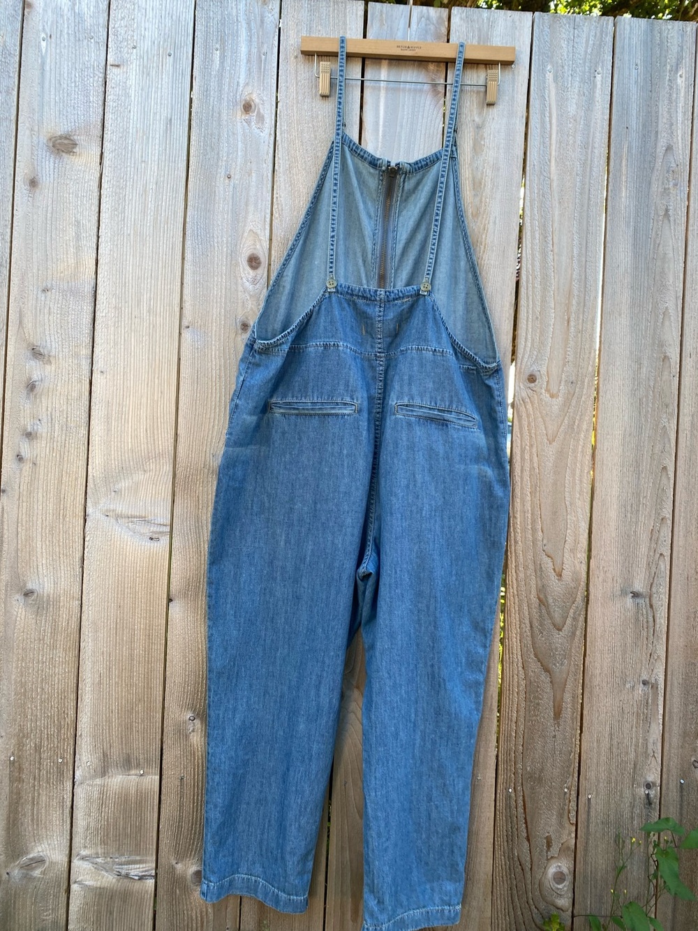 Free People Chambray Overalls - Picture 6 of 12